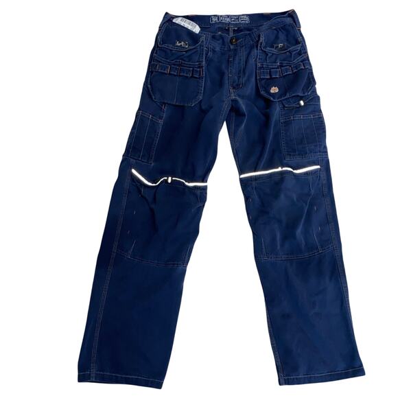 KONTRA Uniform ARC Rated CAT2 Pants Size 34x34 Blue Performance Work - Picture 1 of 10